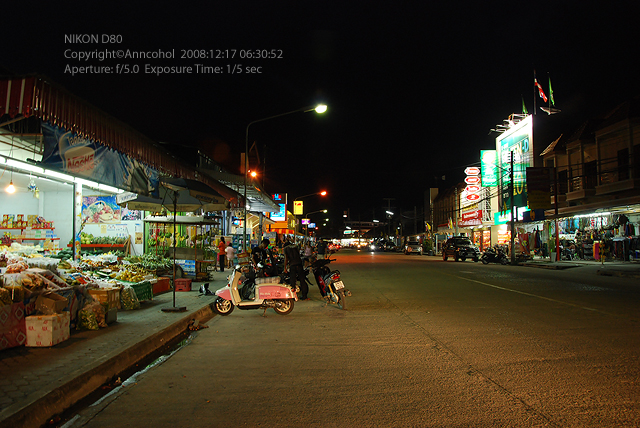 market at phangan